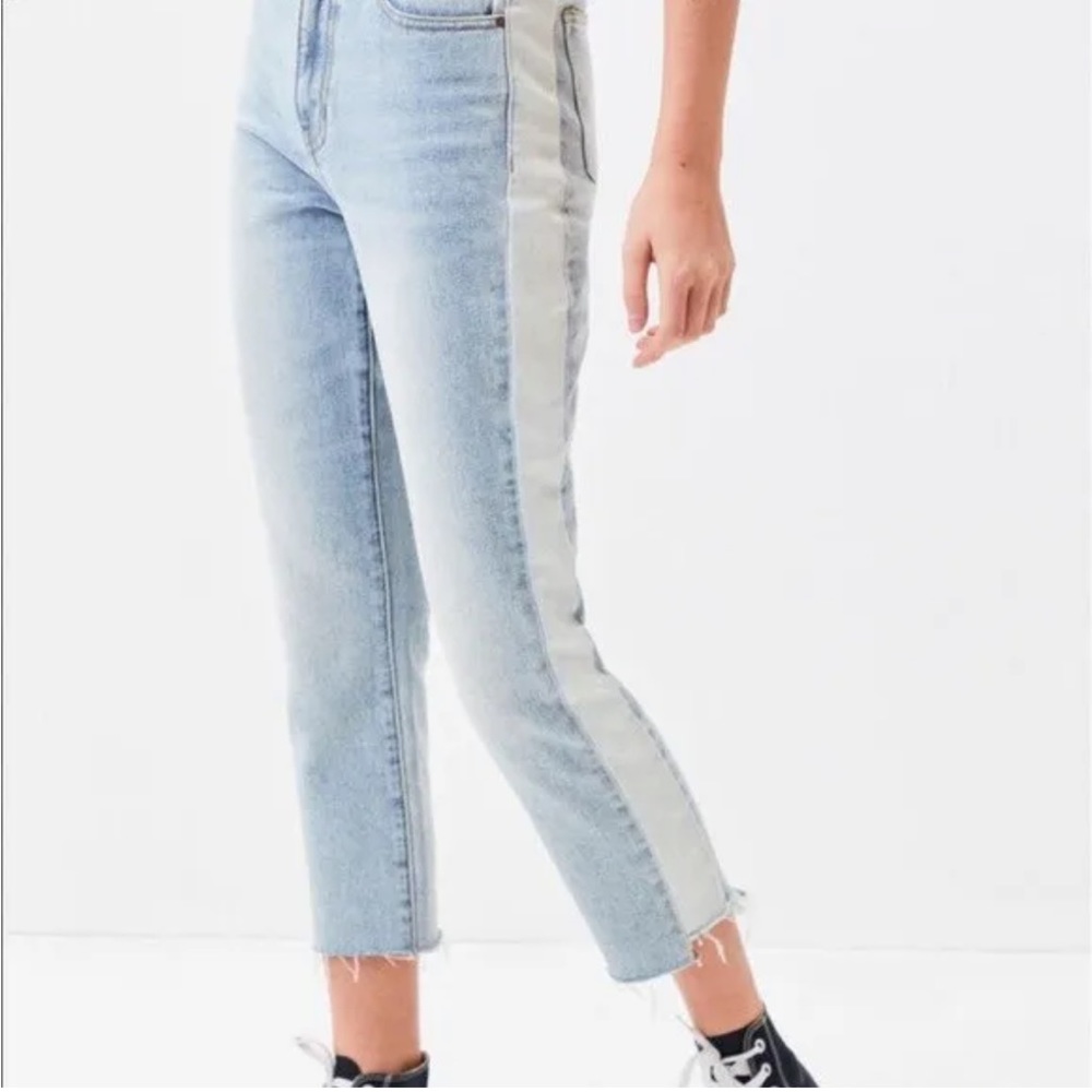 Pacsun side stripe mom jean color block - Picture 10 of 11